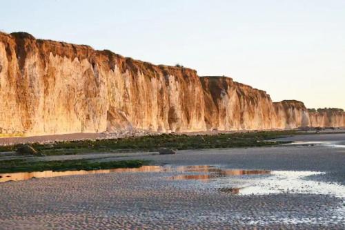 Beach, Charmant cottage 8 personnes en Normandie in Cleuville