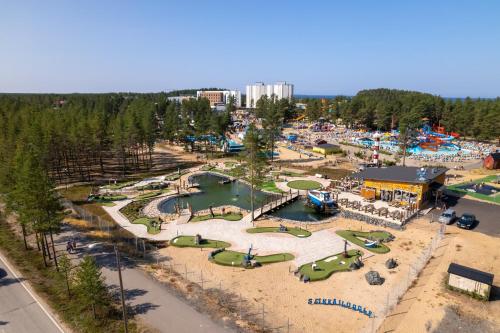Water park, Holiday Cabin Mantyhovi in Kalajoki