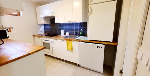 Two room 54m2 apt, WiFi, free parking, terrace, near central park in Eira