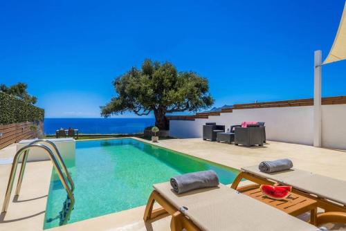 Olive Zen Villa Zante With Private Pool & Sunrise Sea View - Zakinthos