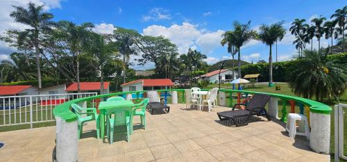 Balcony/terrace, Cabanas Cafeteras Cerritos in Cerritos