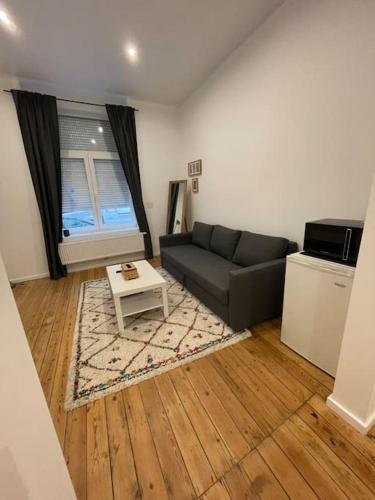 studio indépendant sans cuisine - Le coin cosy avec WIFI, Bruxelles (photo 8)