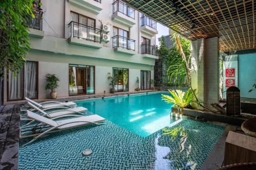 สระว่ายน้ำ, โรงแรมลิเบอร์ตา ซมินญะก์ (Liberta Seminyak Hotel) in เซมินยัก