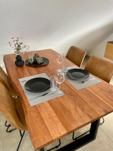 設施, Ahaus: Stadtoase mit Terrasse & privater Garage in 阿豪斯