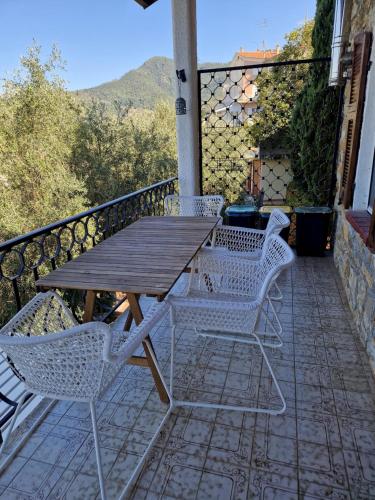 Apartment with a beautiful view in Seborga