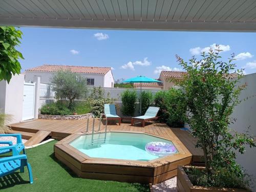 Villa avec piscine entre Nîmes et Montpellier - Location, gîte - Vergèze