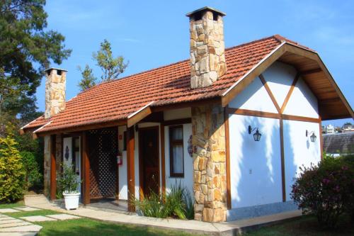 Chalet room in Pousada Recanto dos Sonhos