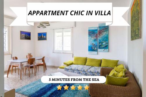 [Appartamento Chic in Villa] a 5 Minuti dal Mare