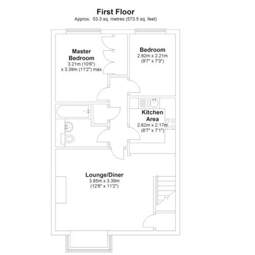 Hitchin - Millstream - 2 Bedroom Coach House