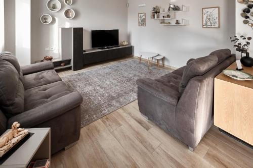 Közös társalgó / TV, La Casina di Ely B&B in San Clemente (Rimini)