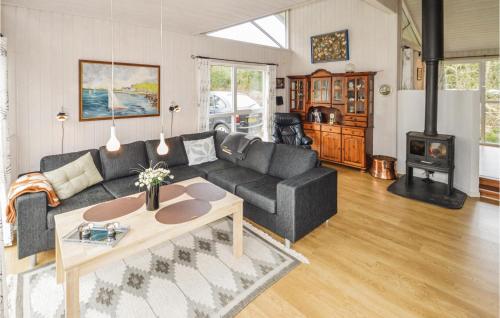 Holiday Home Brovst With A Fireplace 03 in Krogen