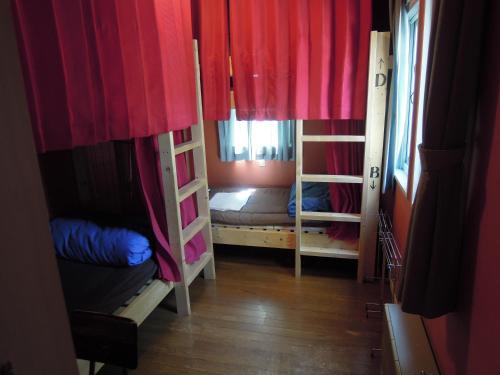 Lower Bunk Bed in Female Dormitory Room