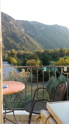 Erkély/terasz, Alexandros in Kamena Vourla