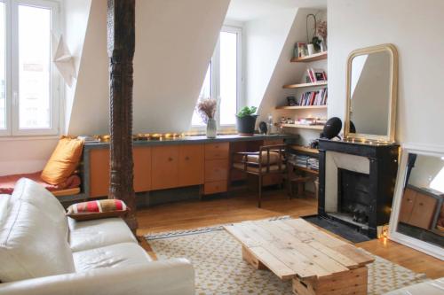 in the center of the Marais - 120 m with terrace - Location saisonnière - Paris