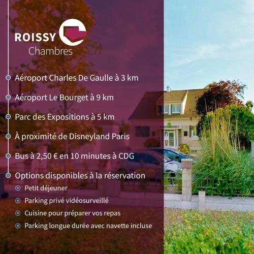 Roissy Chambres - Chambre d'hôtes - Roissy-en-France