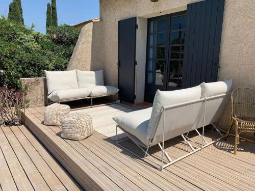Superbe villa piscine Climatisation in Six Fours Les Plages City Center