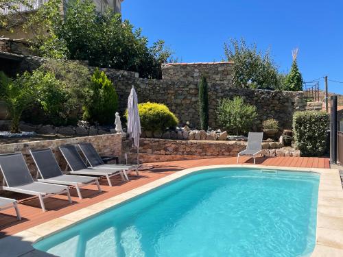 Casa Leca de caractère piscine chauffée privée classée 4 étoiles - Location saisonnière - Feliceto