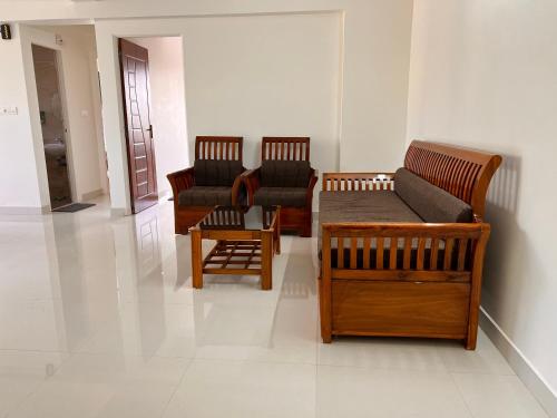 Nirvana Stay, Spacious Fully furnished 2bhk apartment in Mangalore, Full AC for Family, Mangalúr (fotografie 10)