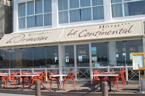 Erkély/terasz, Le Continental in Cancale