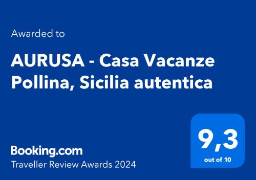 AURUSA - Casa Vacanze Pollina, Sicilia autentica