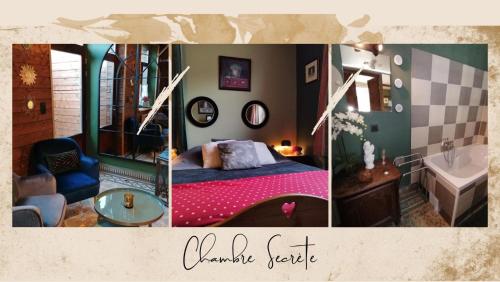 Maison d'hôte Les Notes Endormie Chambre Secrète BnB Boussu-lez-Walcourt