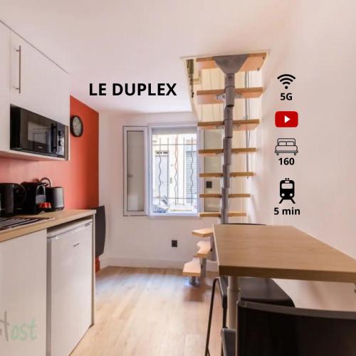 Duplex-Université - Location saisonnière - Lyon