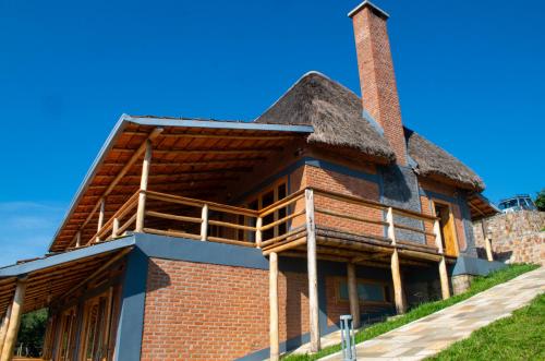 Pohled zvenku, Umutuzo Lodge Kivu Lake in Kibuye