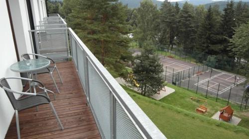 Μπαλκόνι/βεράντα, Ernesta Club Lipno in Λίπνο ναντ Βλτάνου