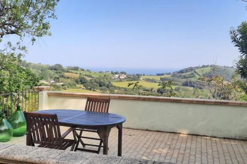 Casa rurale con vista sul mare