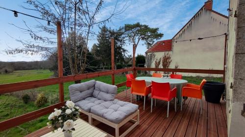Balcony/terrace, Le Chat d'a Cote in Boussac