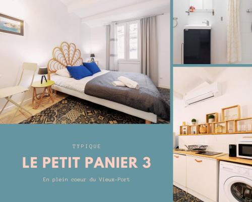 Le Petit Panier Studio 3 Clim Vieux-Port - MaisonMars - Location saisonnière - Marseille