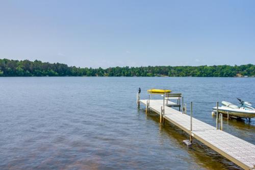 Pequot Lakes Cabin Retreat with Dock and Bikes!