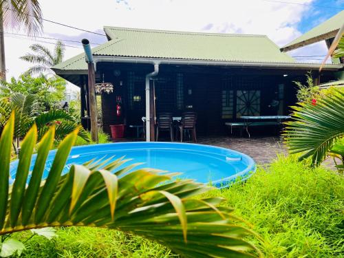 Exterior view, My Island Home in Huahine Island