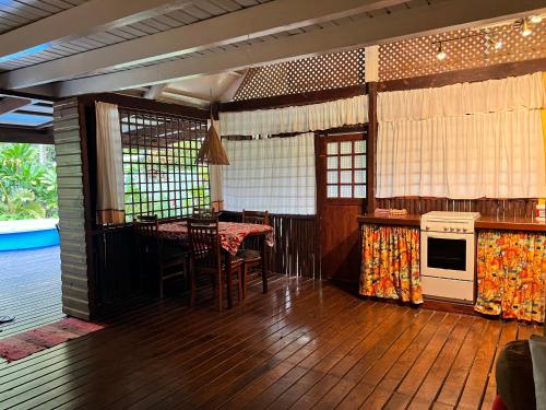 Kitchen, My Island Home in Huahine Island