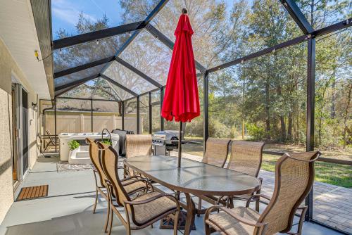 Dunnellon Home with Hot Tub - Close to Hikes!