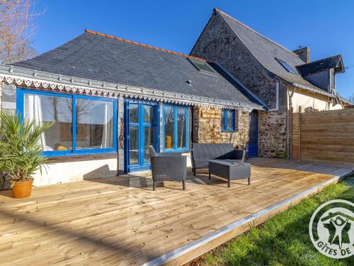 Charmante maison en Anjou Bleu, 2 pers, terrasse, poêle à bois, équipements bébé, cuisine équipée - FR-1-622-72 gîte à louer La Chapelle-Hullin