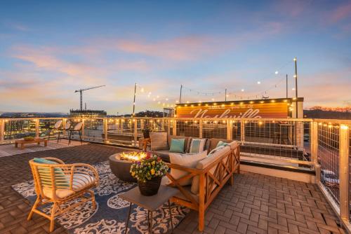 City Heights Rooftop Karaoke Game Room in Nashville, USA