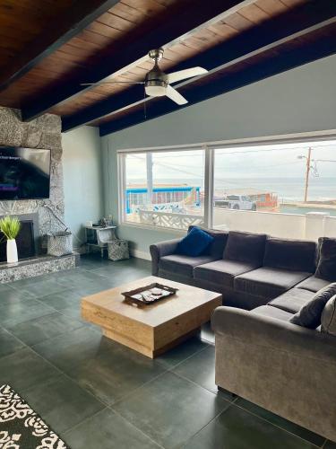 Rosarito Beach House-- Spacious, Central, Beach View, & Sleeps 14 in Baja Malibu