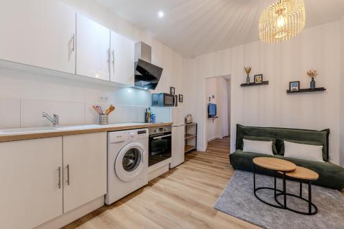 Joli T2- cocooning - wifi fibre - lave-linge in 卡布奇艾利斯區