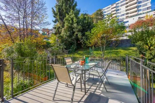 Franklin House with Private Garden - Happy Rentals in Lugano, Schweiz