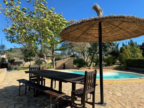 Can Ranqueta: Private Finca mit Pool, Außenküche und Barbecue