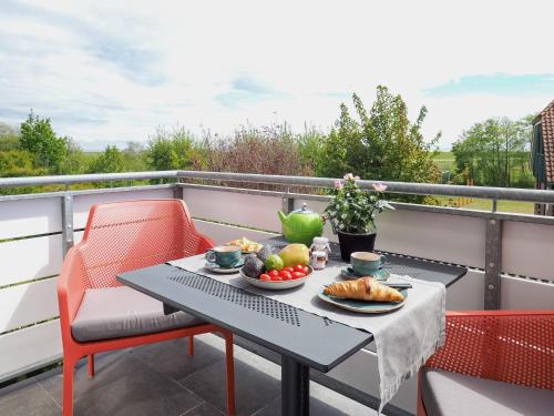 Balkons/terase, Antares Spiekerooger Gästehaus-Sonnengartenbalkon Nord - Wohnung 5 (Antares Spiekerooger Gastehaus-Sonnengartenbalkon Nord - Wohnung 5) in Spiekeroog