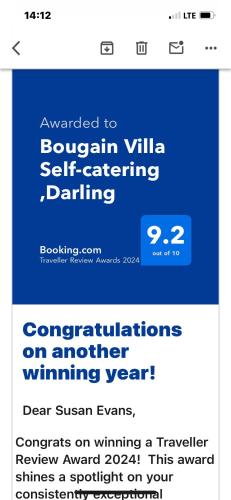 Bougain Villa Self-catering ,Darling