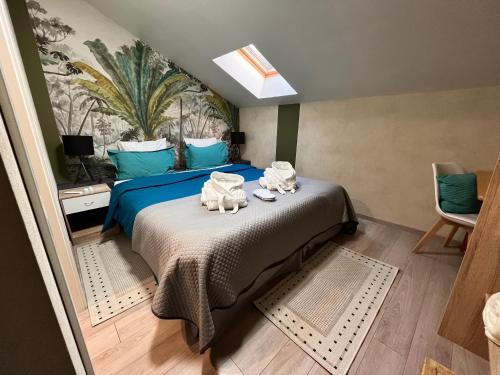 Suite spa privatif Verte Vallée, séjour zen