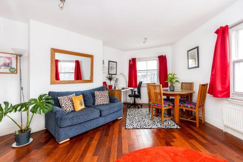 Central 1BR, 4min Vauxhall & Oval, 30min Big Ben