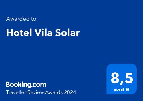 . Hotel Vila Solar