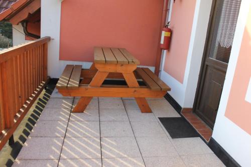 Erkély/terasz, Penzion Na Statku in Mochov
