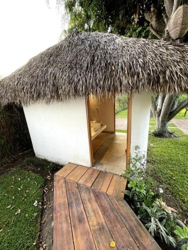 Oasis en Yautepec, alberca, jacuzzi y naturaleza in Rancho Nuevo