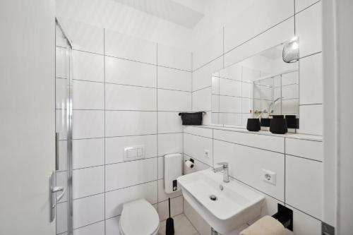 Fürdőszoba, Ruhige Lage, gute Anbindung, frisch renoviert in Fellbach