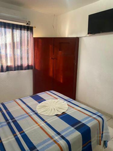 1 double bed